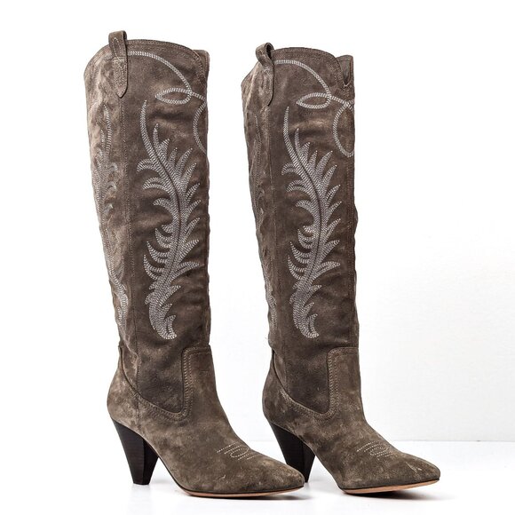 Cowboy Boots Tall Boots Size DV Dolce Vita Size Black Kindred